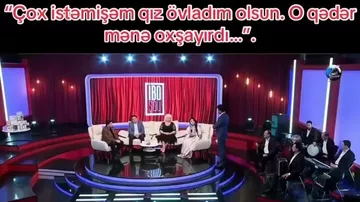 İlk dəfə efirdə dünyasını dəyişən qızından danışıb kövrəldi