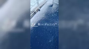 Виды замёрзшего Балтийского моря