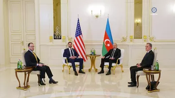 Azərbaycan Prezidenti İlham Əliyevin ABŞ-ın Vitse-prezidenti ilə məhdud tərkibdə görüşü olub