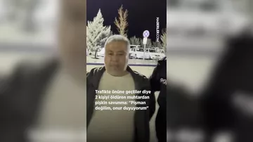 2 nəfəri öldürüb, birini ağır yaralayan kənd icra nümayəndəsi: "Qürür duyuram"
