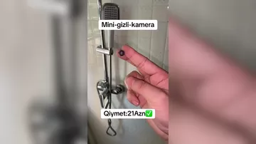 Bu videoları çəkib gizli kameraları reklam edirlər - Hamamda, oyuncaqda, kompüterdə...