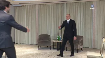 Prezident İlham Əliyev Münxendə Slovakiya Baş nazirinin müavini ilə görüşüb