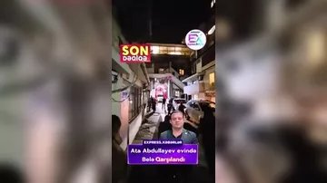 Həbsdən çıxan Ata Abdullayev belə qarşılandı