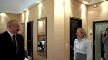 Prezident İlham Əliyev Münxendə Avropa İttifaqının xarici işlər və təhlükəsizlik siyasəti üzrə ali nümayəndəsi ilə görüşüb (14.02.2026)