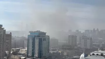 “Tarqovu”da yanğın baş verib