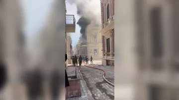 Paytaxtda güclü YANĞIN