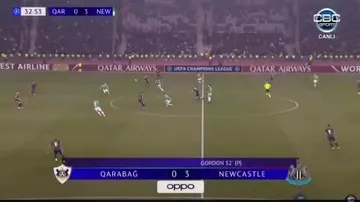 “Qarabağ”  0–4  “Nyukasl”