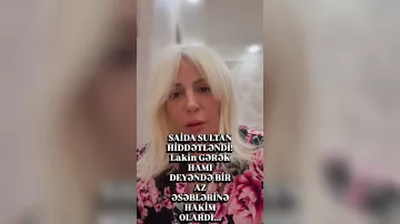 Bürün aparıcılar səviyyəsizdir savadı yoxdur