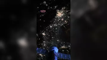 Новогодний Пекин сняли из космоса