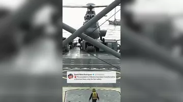 Meksika prezidenti şəhəri belə tərk etdi -