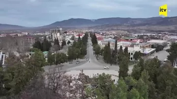 Axşam saatlarında Xankəndidə həyat