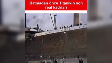 Titanikin son kadrları (1921)