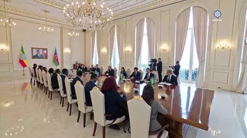 Prezident İlham Əliyevin Efiopiyanın Baş naziri ilə geniş tərkibdə görüşü olub və iki ölkə arasında bir sıra sənədlər imzalanıb