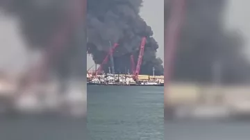 Взрыв на военно-морской базе США в Бахрейне - 2