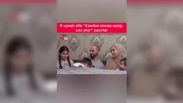 6 uşaqlı ailə