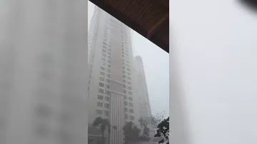 Шторм в Индонезии