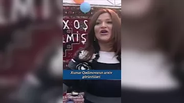 Əməkdar artistin arxiv görüntüləri