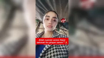 Azərbaycanda satıcı qızı gözəlliyi ilə DİQQƏT ÇƏKDİ
