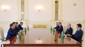 Prezident İlham Əliyev Moldovanın Baş nazirinin müavinini qəbul edib