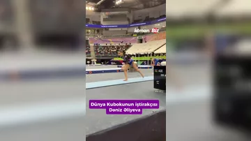 Азербайджанские гимнасты завершили выступление на Кубке мира в Баку - 2