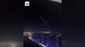 Кадры уничтожения иранских беспилотников над Ираком - 1