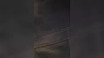 Видео пролета трех НЛО над Нью-Йорком