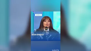 Xatun canlı yayımda AĞLADI