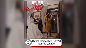 Bakıda 93 yaşlı kişi 42 yaşlı qadınla evləndi