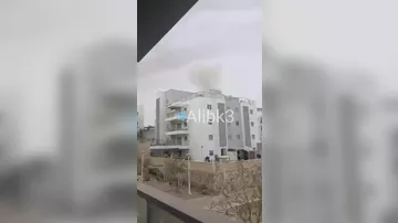 Серия взрывов после ударов иранских ракет по Израилю - 5