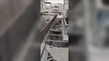 Серия взрывов после ударов иранских ракет по Израилю - 6