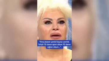 Gövhər Rzayeva canlı efirdə göz yaşlarına boğuldu