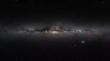 Опубликованы кадры центра Млечного Пути