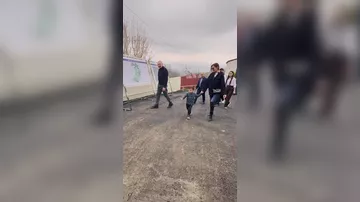 Prezident İlham Əliyev və birinci xanım Mehriban Əliyeva Xocavənd rayonunun Xanoba kəndində