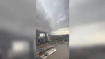 Мощный шторм ударил по столице Аргентины