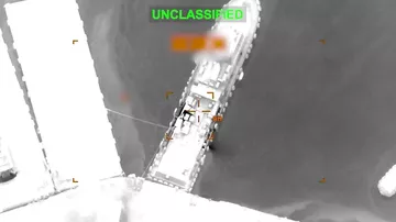 ABŞ İranın dəniz donanmasına aid hədəfləri vurub