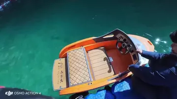 В Китае придумали водный картинг