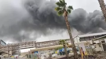 Иран атаковал промышленную зону Израиля - 3