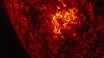 Новая вспышка произошла на Солнце