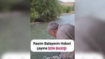 Baba Vəziroğlunun Rasim Balayevlə bağlı xatirə görüntüləri 1