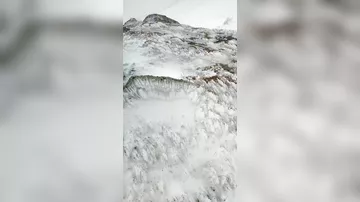 В Карпатах свирепствует зима