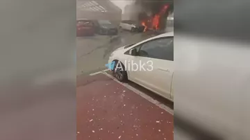 Осколки ракет упали на автомобили в Израиле