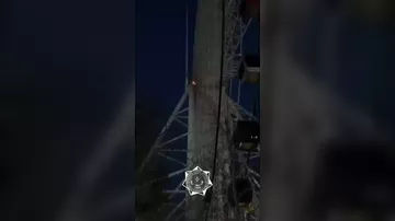 В Астане людей эвакуировали с колеса обозрения