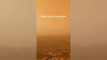 Песчаная буря из Сахары накрыла ряд районов Турции-2