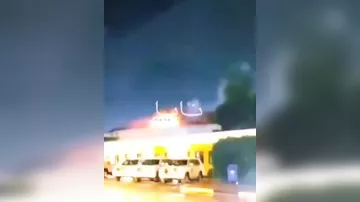 Пожар на нефтяном комплексе в Ираке