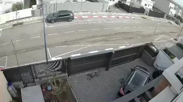 Момент удара по израильскому Кирьят-Шмоне - 1