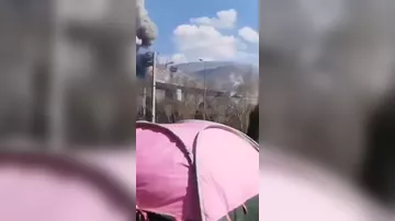 Опубликовано видео удара по мосту Карадж в Иране