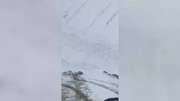 Toğanalı-Kəlbəcər-İstisu yolunda qar uçqunu baş verib, hərəkət məhdudlaşdırılıb