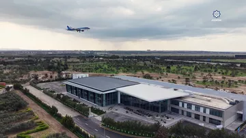 Prezident İlham Əliyev Milli Aviasiya Akademiyasında Beynəlxalq Təlim Mərkəzinin açılışında iştirak edib