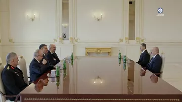 Prezident İlham Əliyev Türkiyənin daxili işlər nazirini qəbul edib