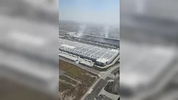 Сотрудник устроил пожар на складе в США